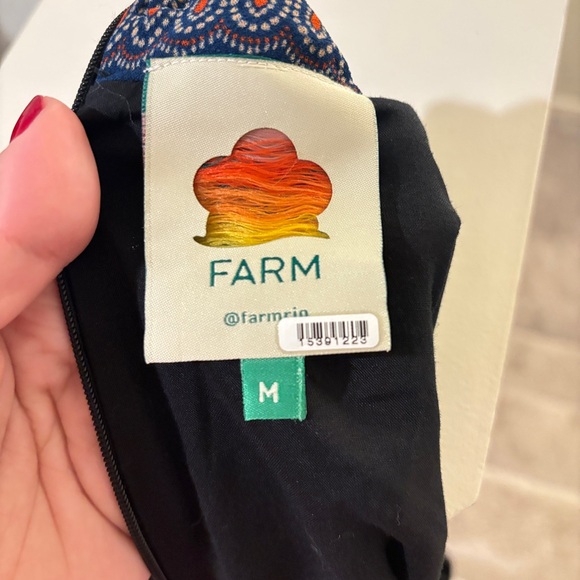 FARM Rio Vibrant Long Sleeve Maxi Dress - Picture 8 of 14